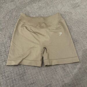 Gymshark Women's Beige Bike Shorts